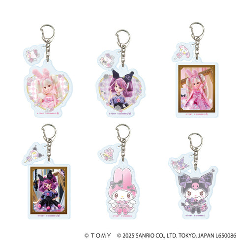 『LiccA×サンリオキャラクターズ』パーツ付きアクリルキーホルダー01/BOX(全6種)